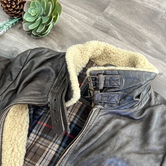 SCULLY Women’s Aviator Leather jacket - size M - Picture 7 of 16